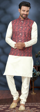 Latest lukhnawi kurta on cotton with detailed digital print and sequance work